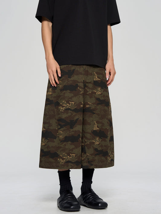 Camouflage Loose Shorts