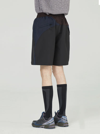 Quick-Release Buckle Sport Cargo Shorts