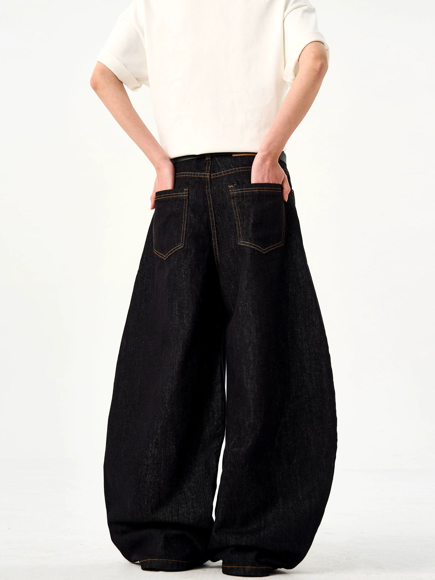 Reverse Embroidered Denim Jeans