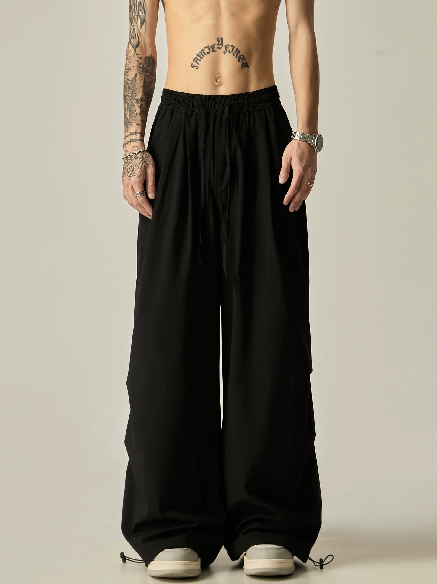 Drape Paratrooper Pants