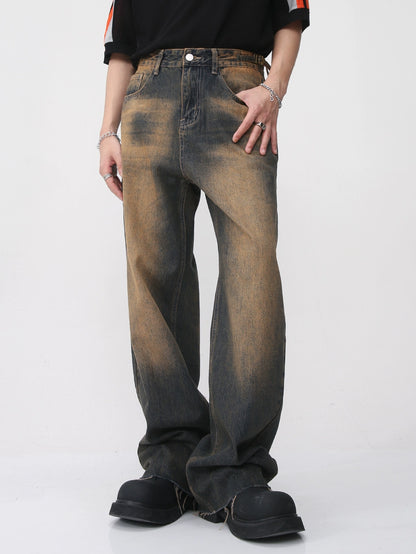 Niche Wasteland Rust Loose Jeans