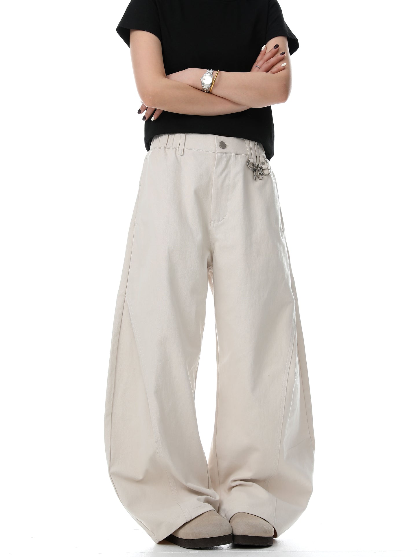 Wide Leg Utility Pants