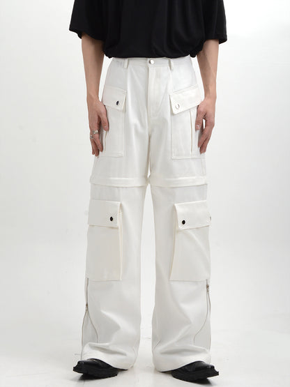 Zip Pocket Cargo Pants