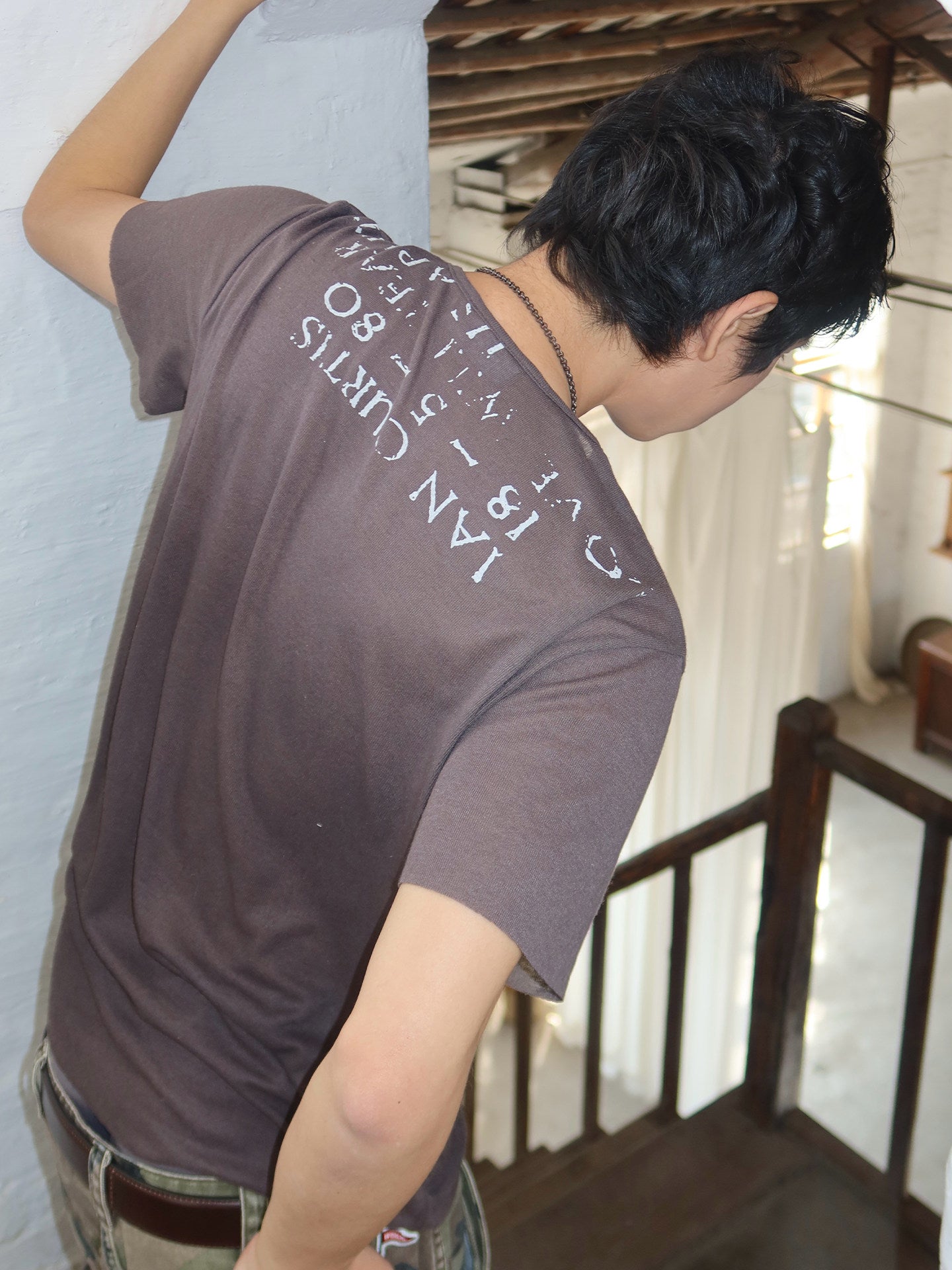Lightweight Washed Rock Tee