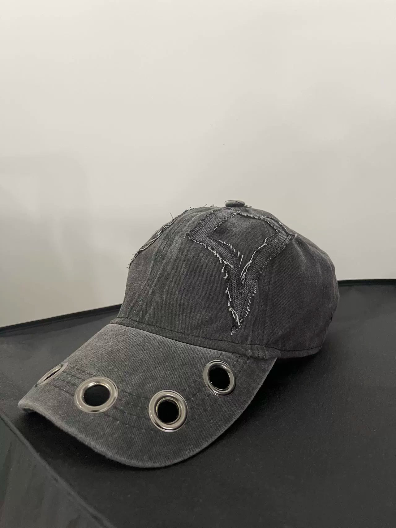 Buckle Patch Washed Old Cap