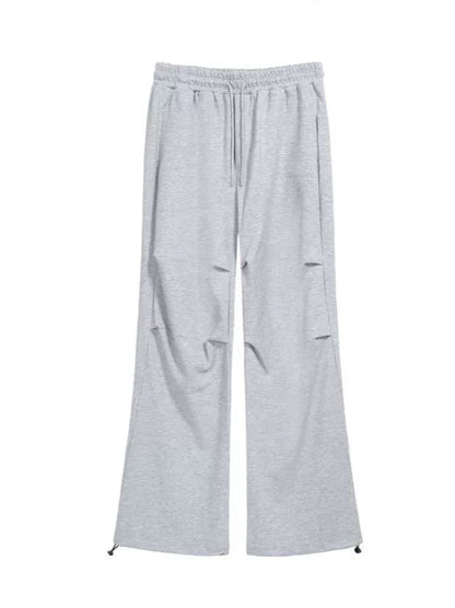 3D Cut Pleated Parachute Pants