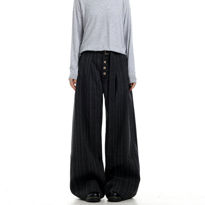 Pinstripe Wide Leg PANTS
