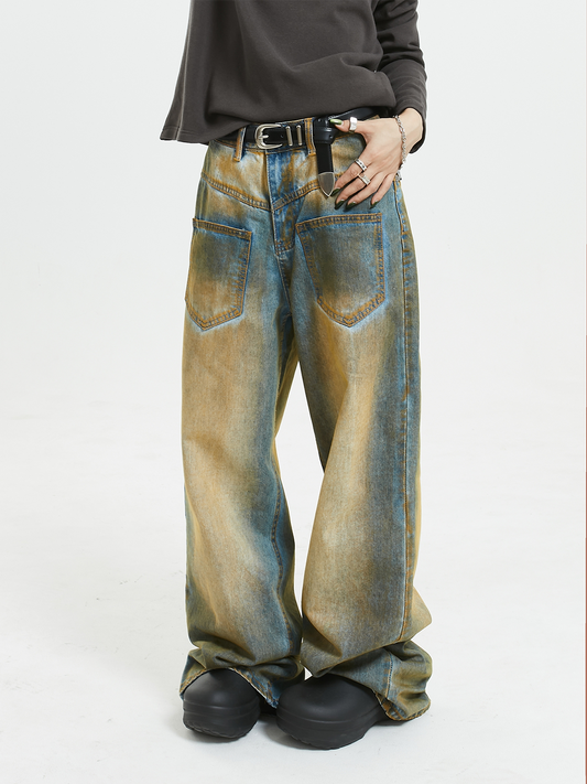 Silver Buckle Leather Belt