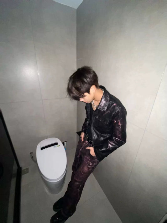 Dualpersonality Leather Jacket