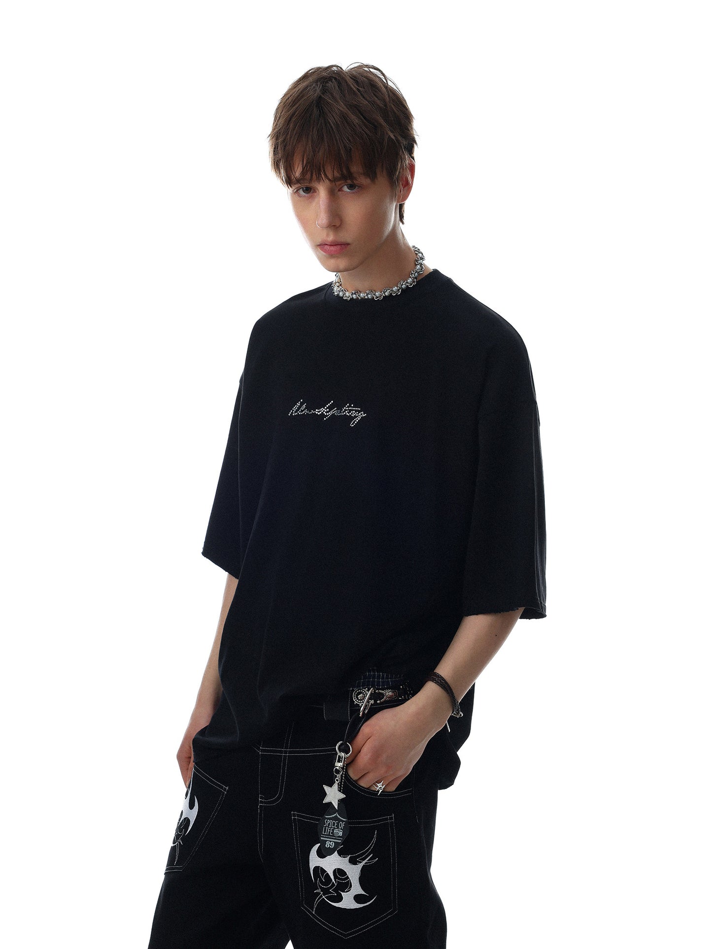 Vintage Rhinestone Heavyweight Tee