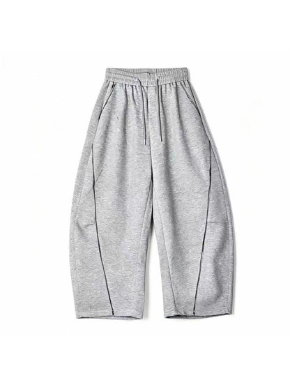 Graffiti Wide-Leg Sweatpants