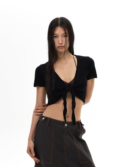 Relaxed Knit Shrug