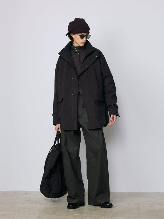 Triple-Layer Windproof Utility Jacket