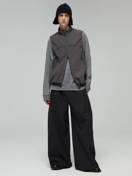 Relaxed Fit Spring/Summer Pleated Pants