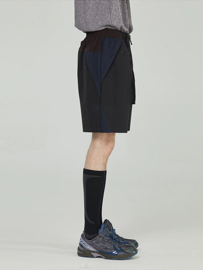 Quick-Release Buckle Sport Cargo Shorts