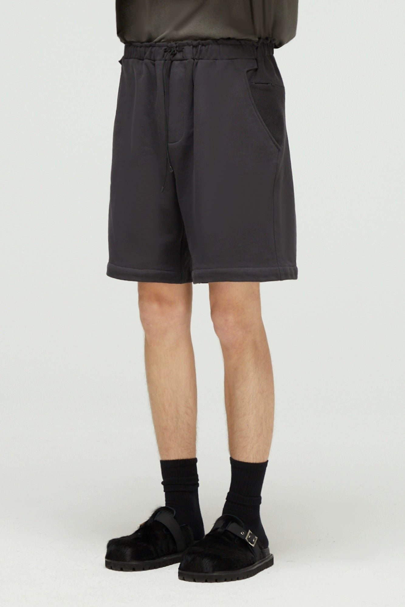 Vintage Multi-Pocket Stretch Shorts