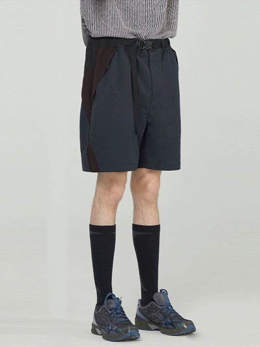 Quick-Release Buckle Sport Cargo Shorts