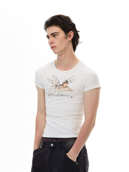 Vintage Slim Fit Baby Tee