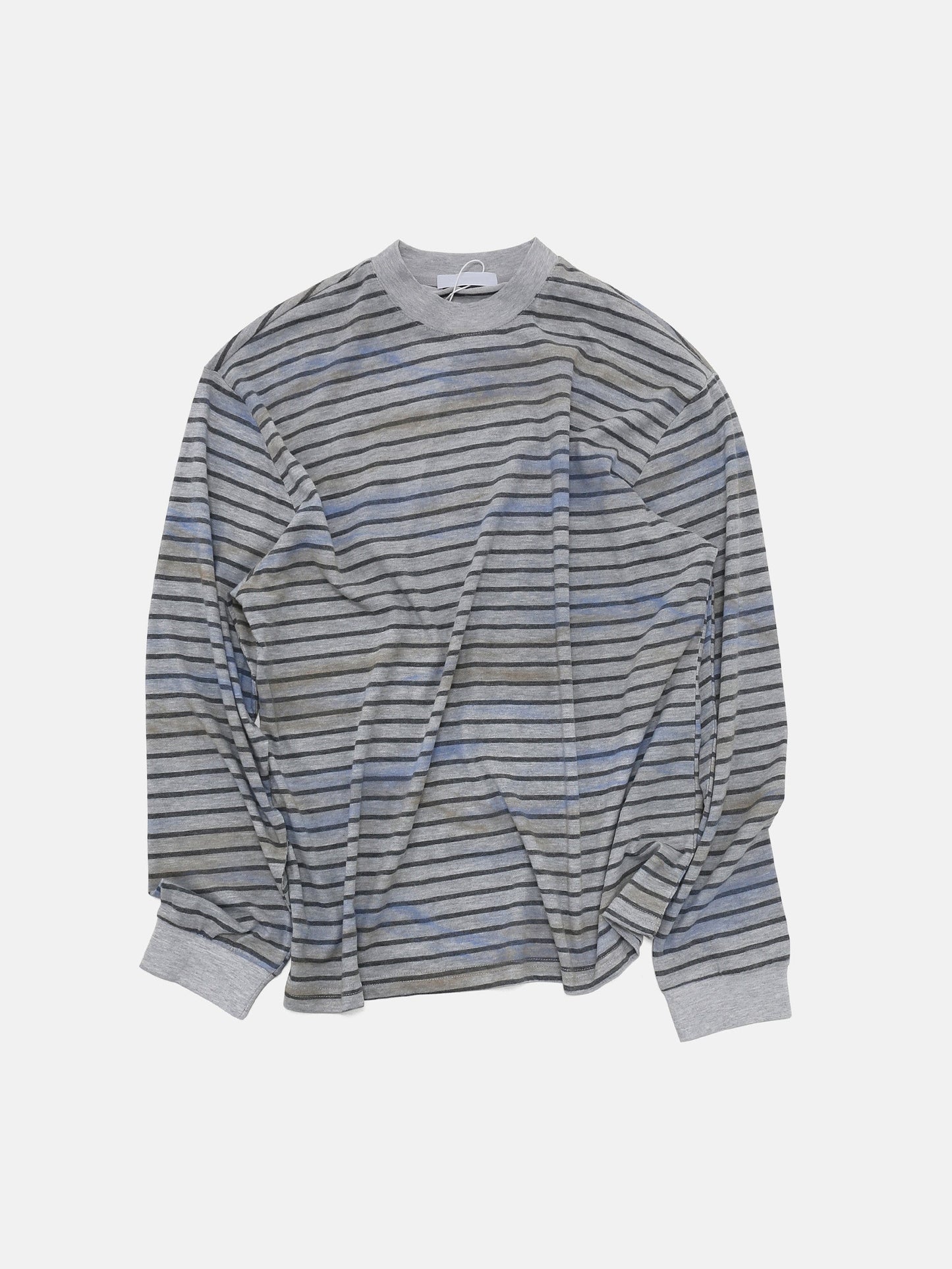 Vintage Distressed Striped Long Sleeve Tee