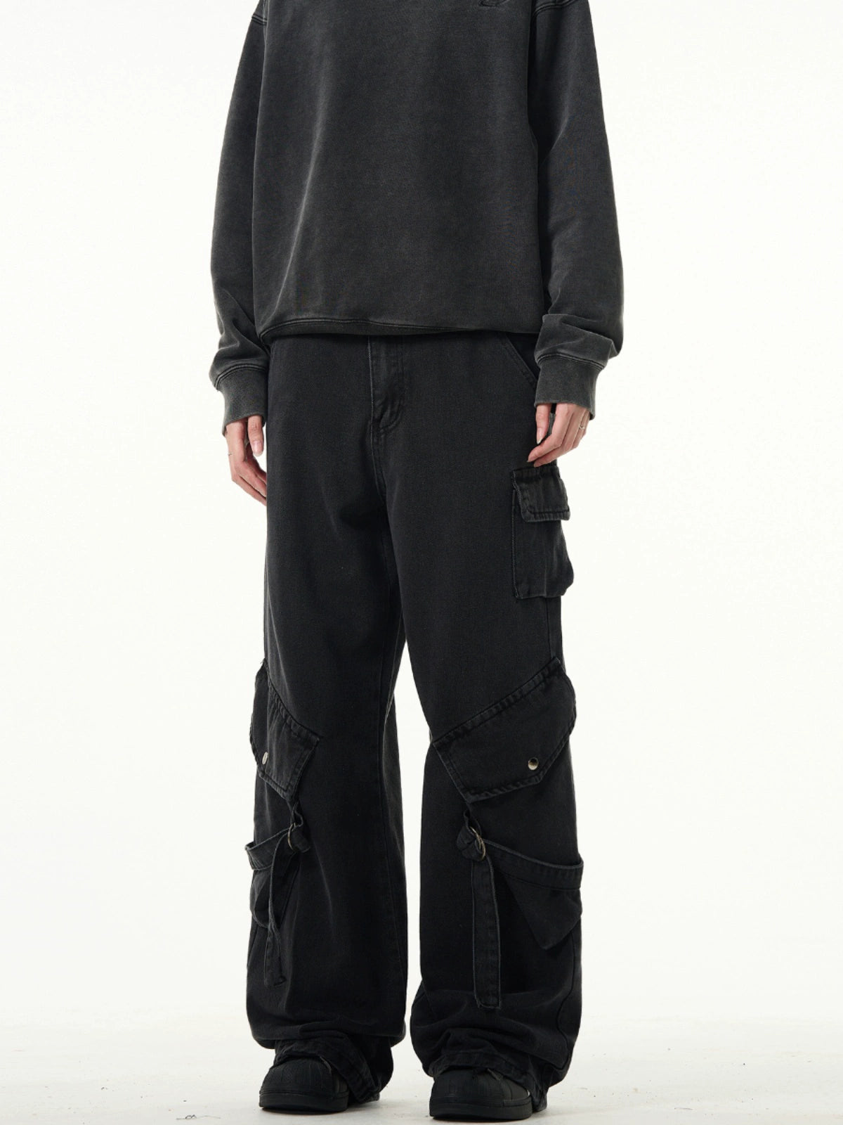 Niche Premium Work Pockets Jeans