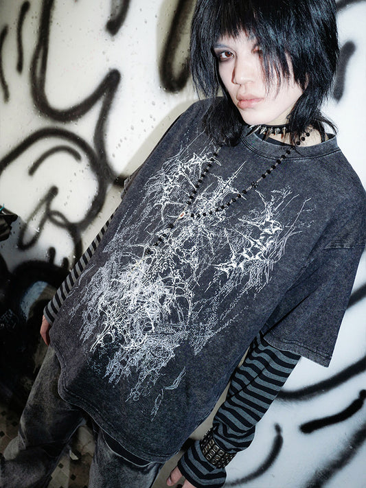 Layered Striped Long Sleeve Tee