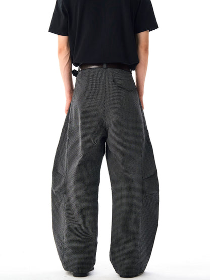 Plaid Casual Loose Pants