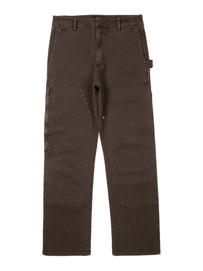Garment-Dyed Washed Logger Pants