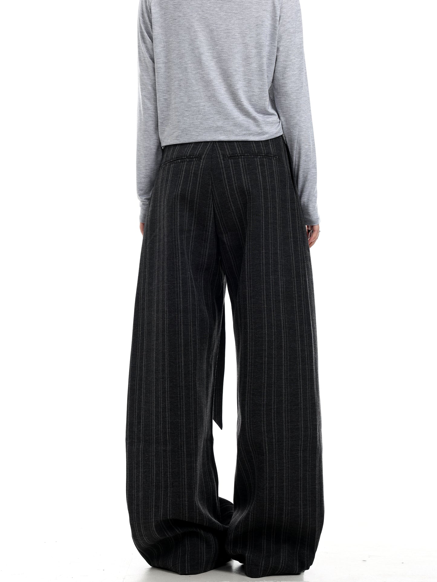 Pinstripe Wide Leg PANTS
