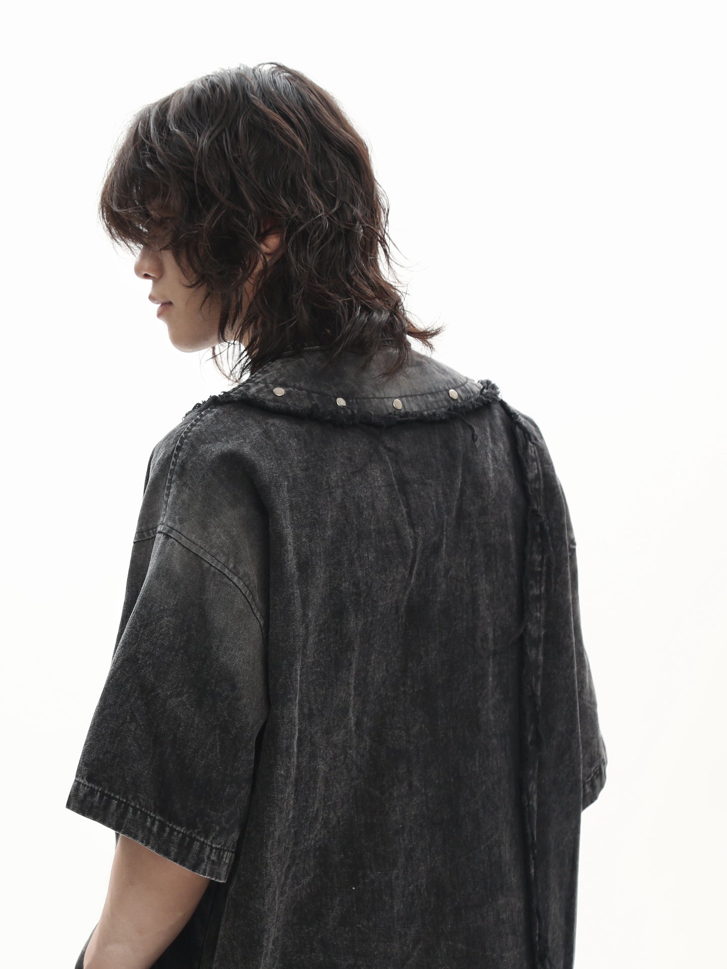 Studded Denim Shirt