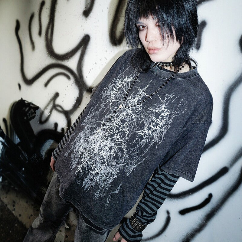 Layered Striped Long Sleeve Tee