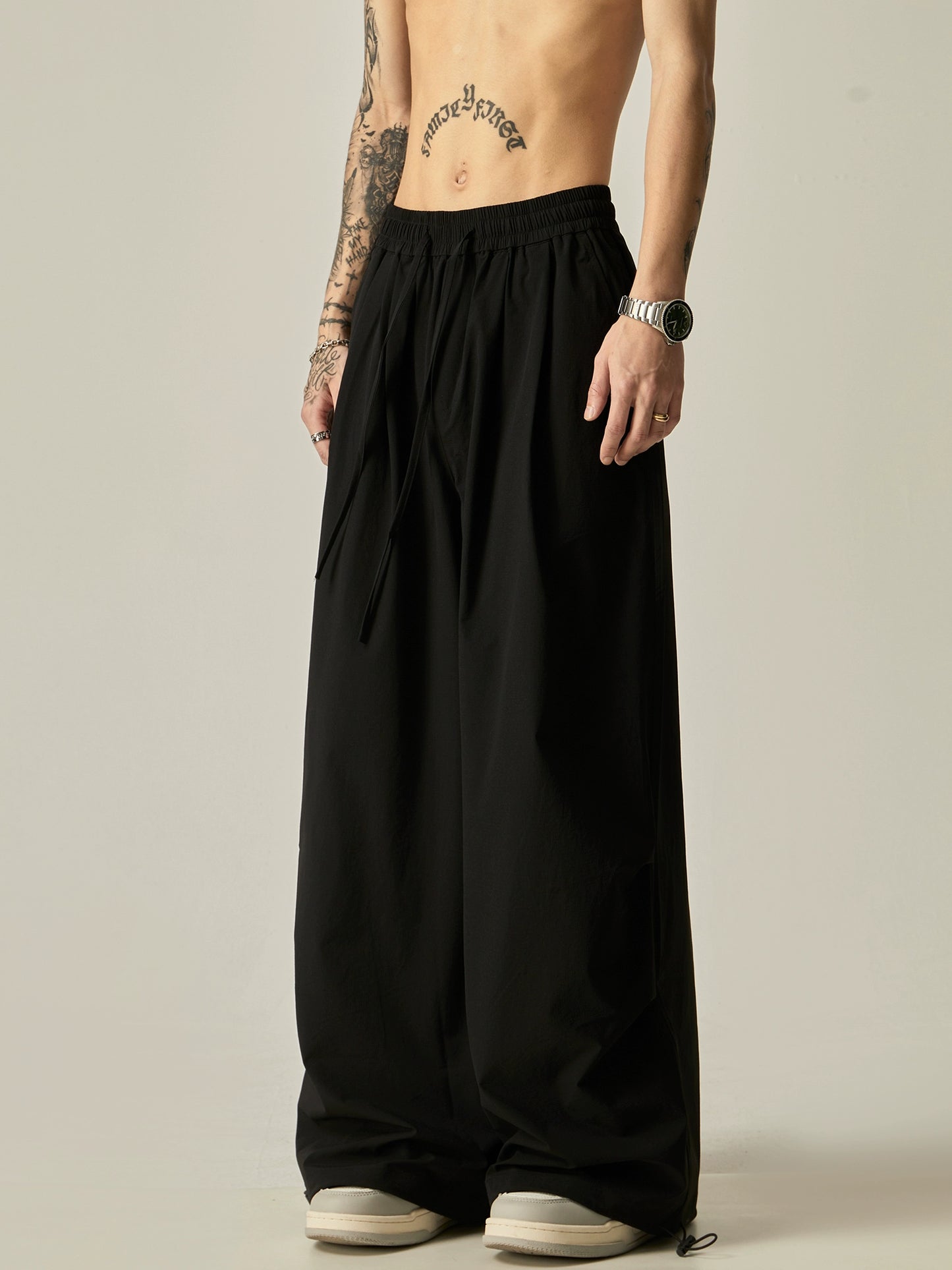 Drape Paratrooper Pants