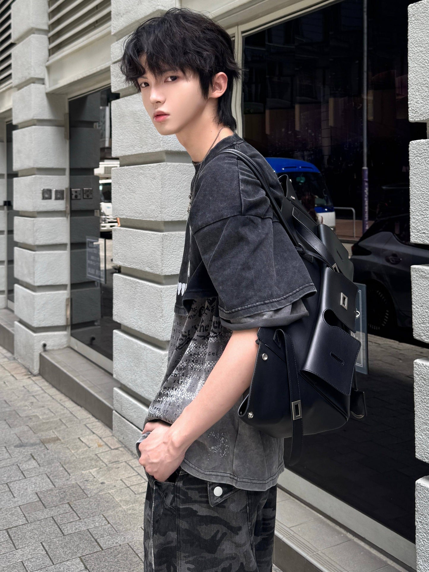Double Layered Graphic Tee