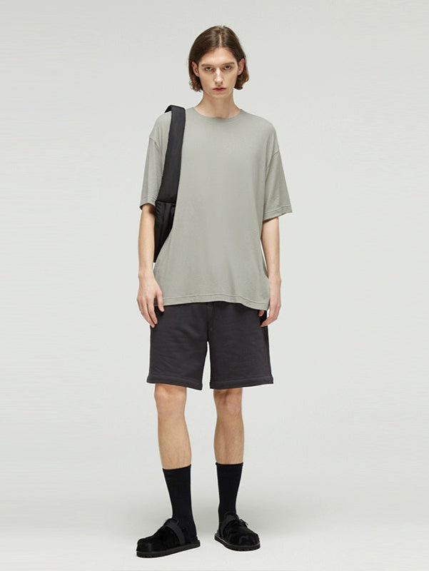 Textured Drape Relaxed Tee