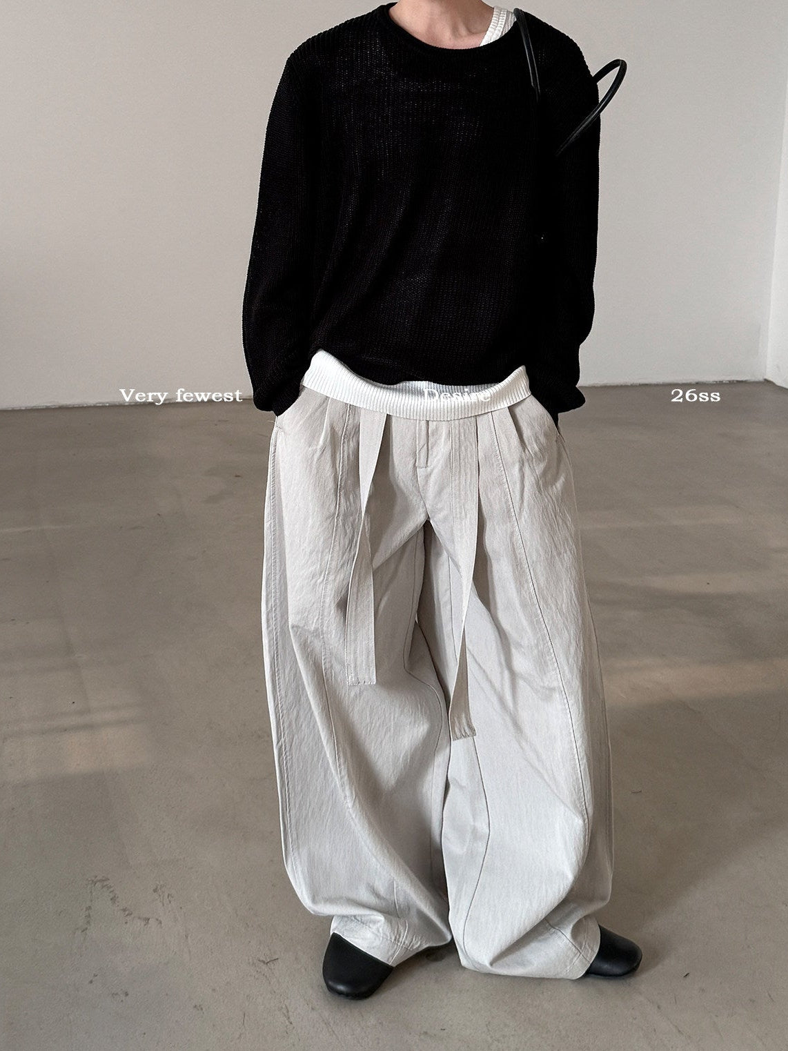 Wrap Wide Pants