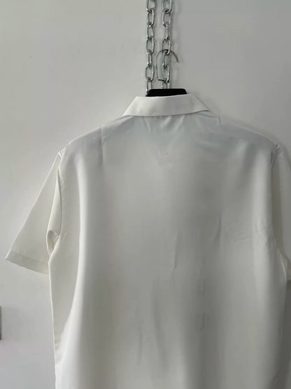 Niche Design Letter Loose Shirt