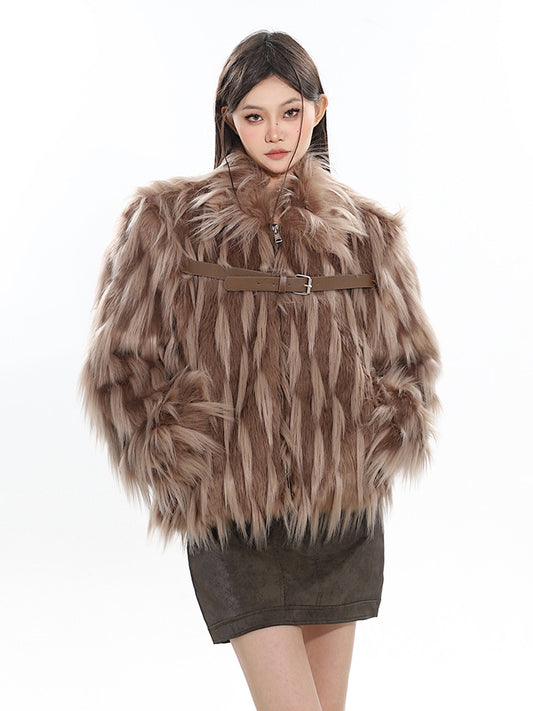 Belt Fur Coat