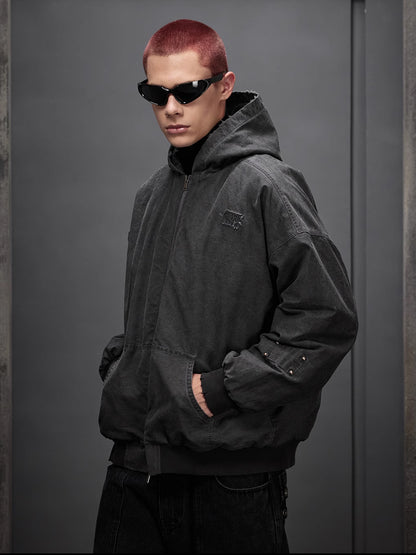 Old Loose Hooded Jacket