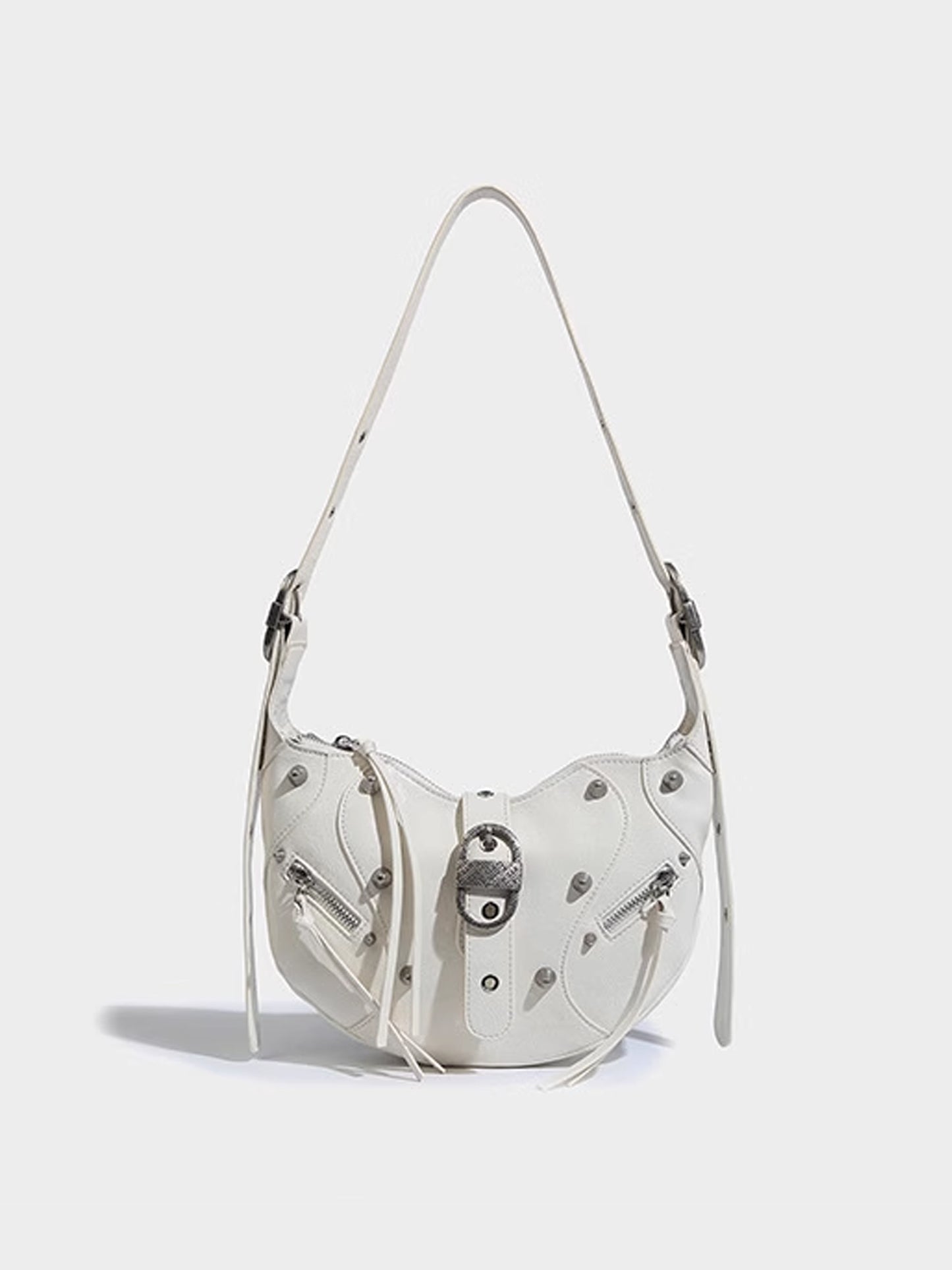 Horn Leather Shoulder Bag