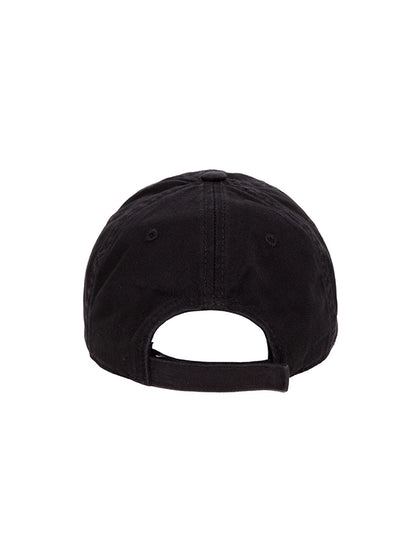 LOGO EMBROIDERY BLACK CAP