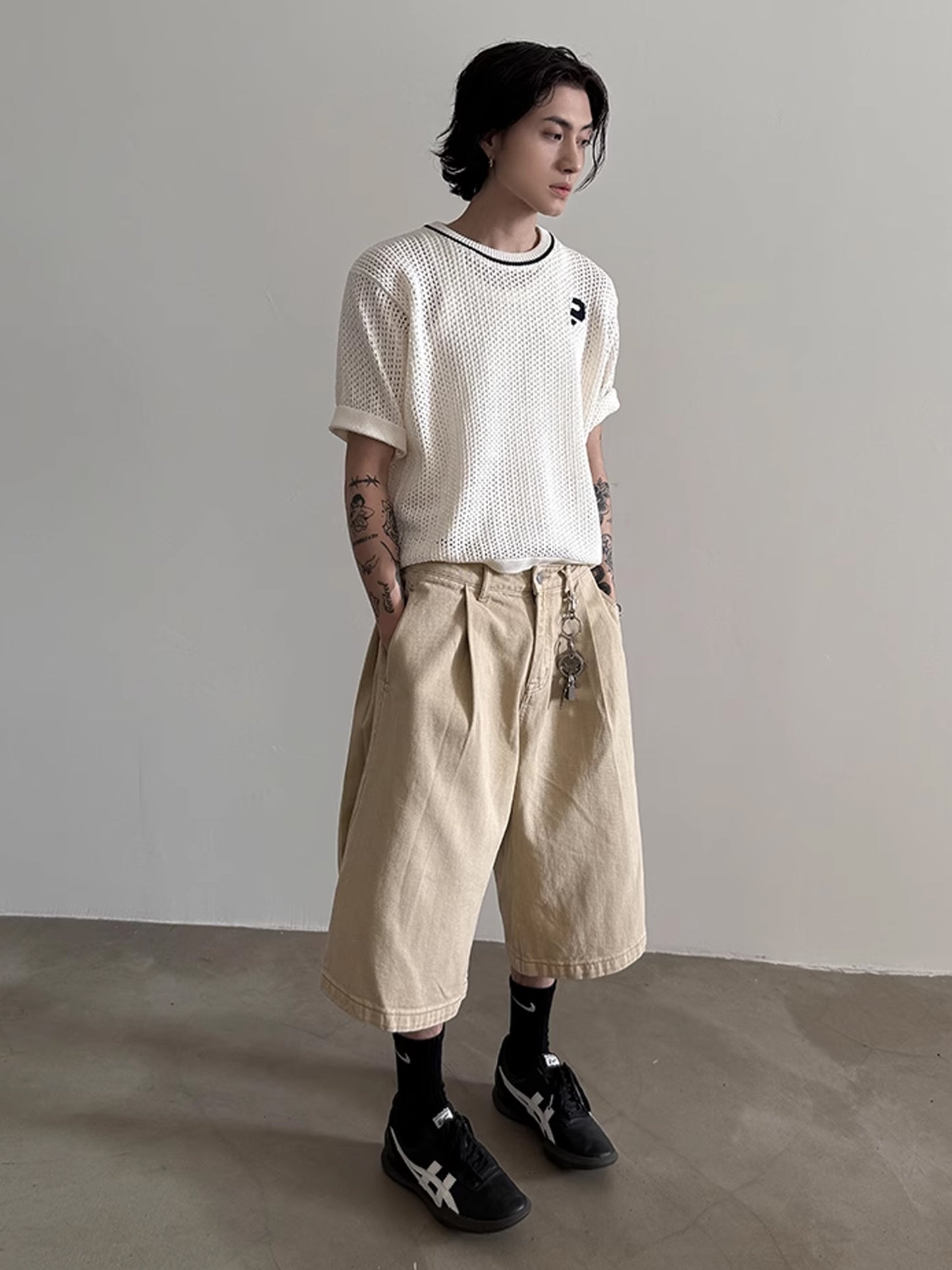 Mesh Knit Tee