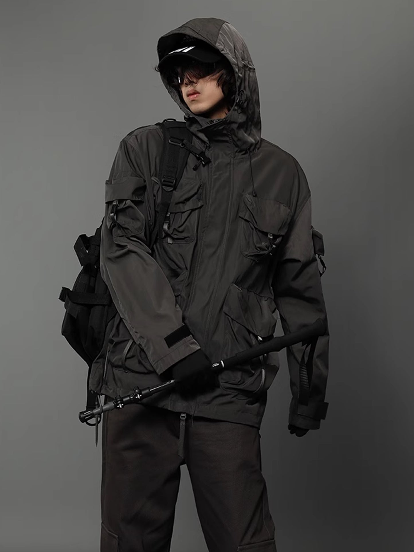 Multi Functional Hooded Jacket
