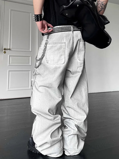 Ink Splash Cargo Pants