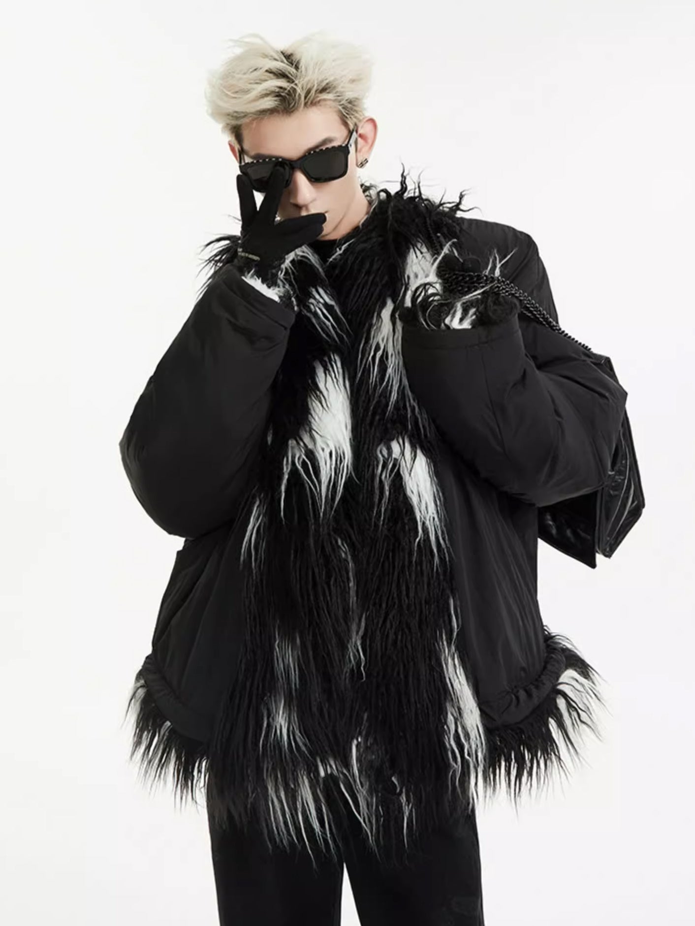 Motred Fur Coat