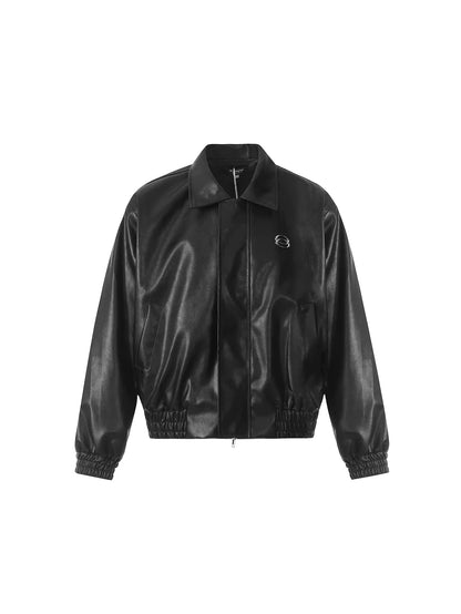 Lapel Biker Jacket