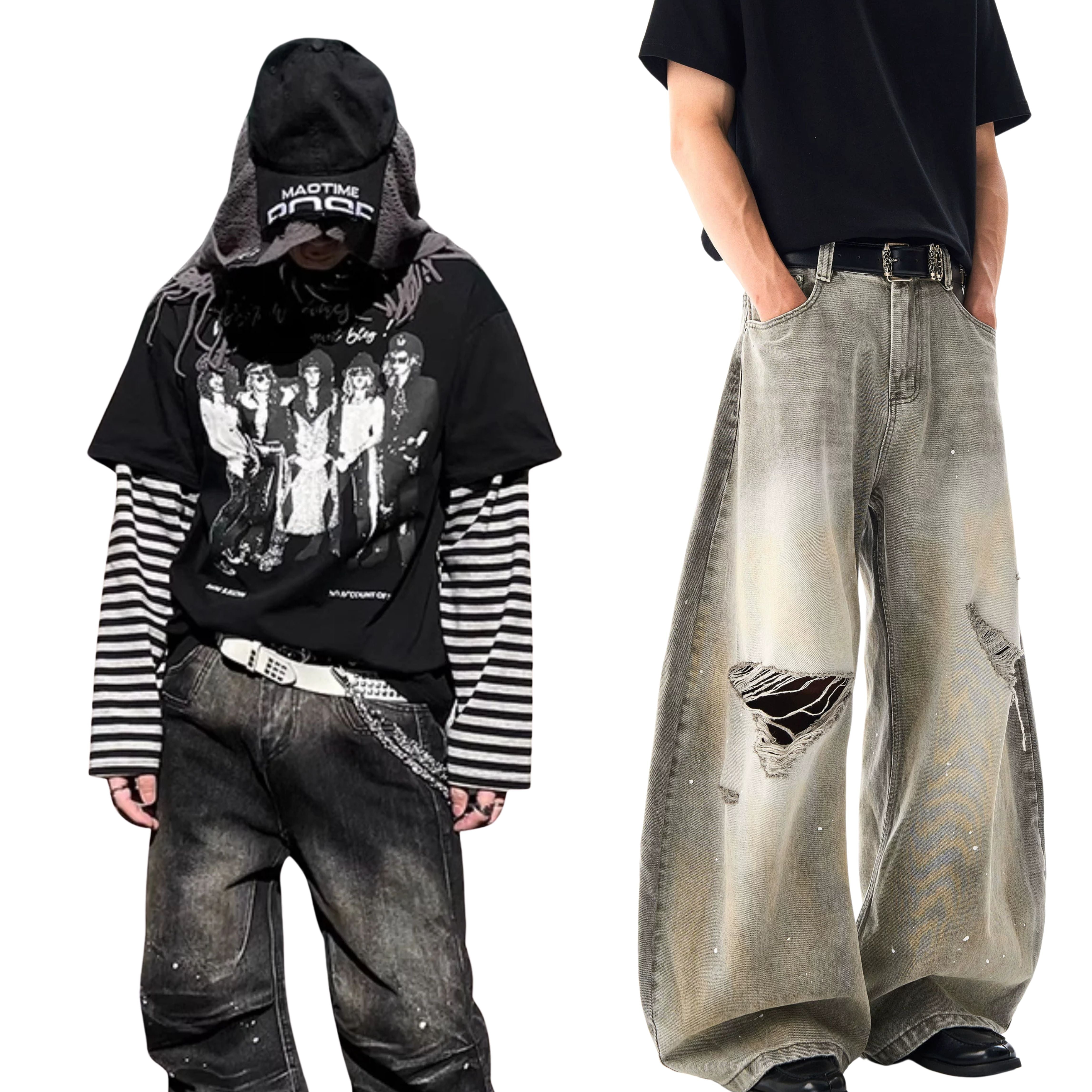 【美品】ELUVA（エルヴァ） y2kジーンズ ELUVA