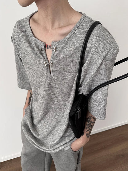 METAL STRAP TEE