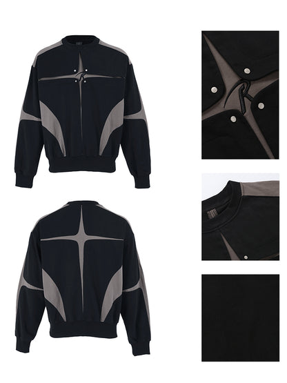 Cross Structure Pullover