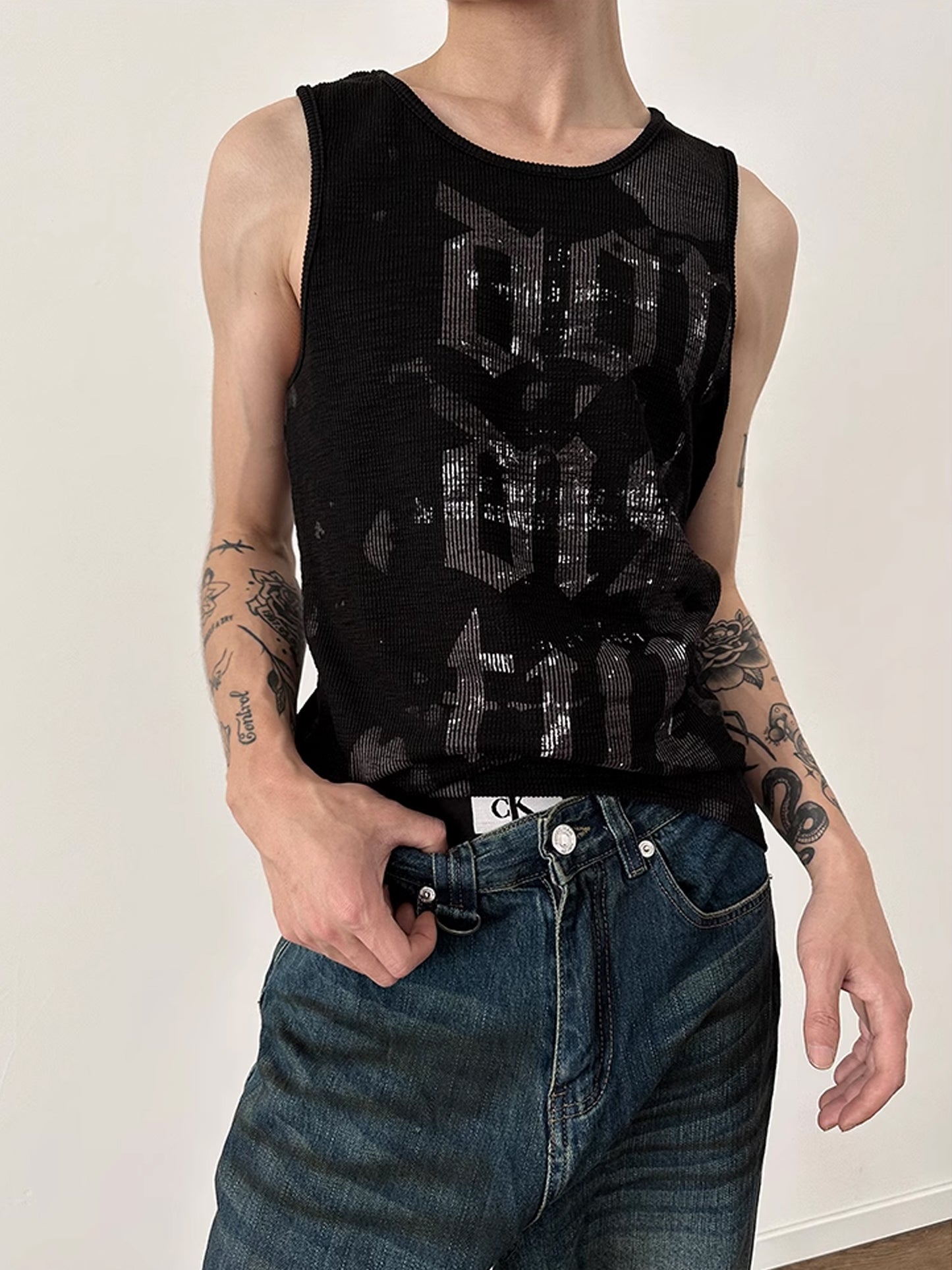 Street Punk No Sleeve Tee