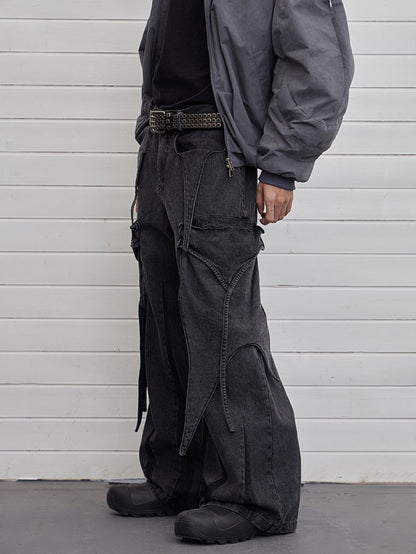 Droop Niche Denim Pants