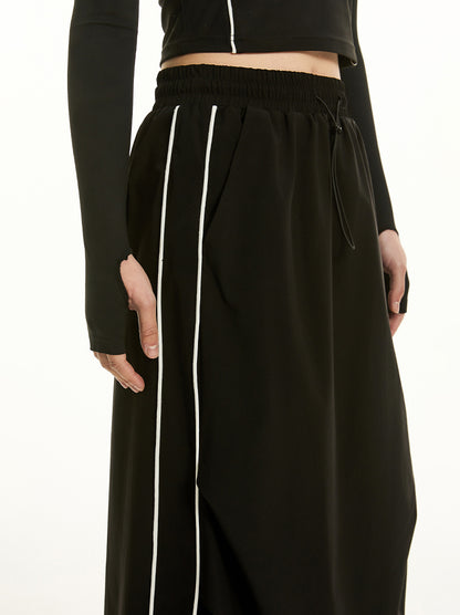 Side Line Long Skirt